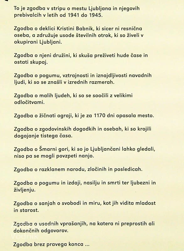 SPOMINI IN SANJE KRISTINE B.; LJUBLJANA 1941 – 1945, Zoran Smiljanić in Blaž Vurnik
