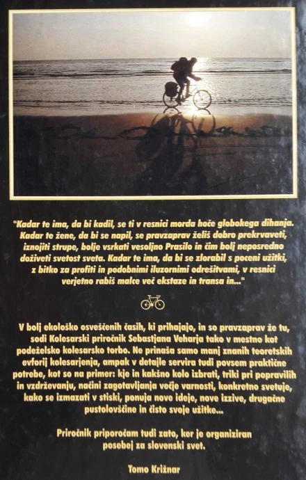 KOLESARSKI PRIROČNIK Sebastjan Vehar