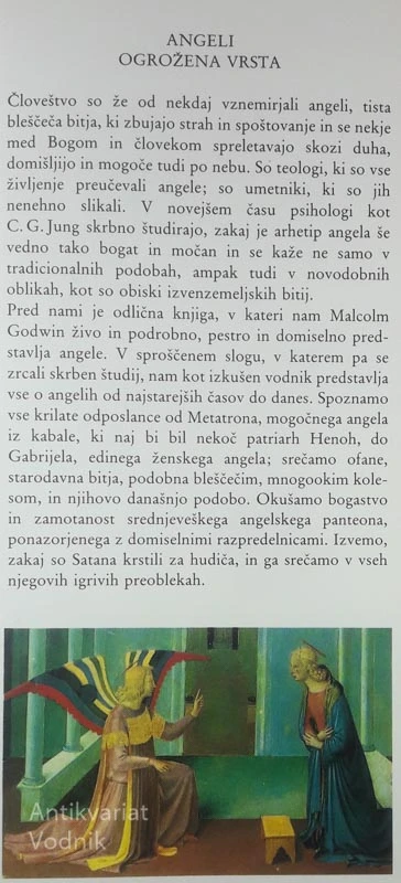 ANGELI; OGROŽENA VRSTA, Malcom Godwin