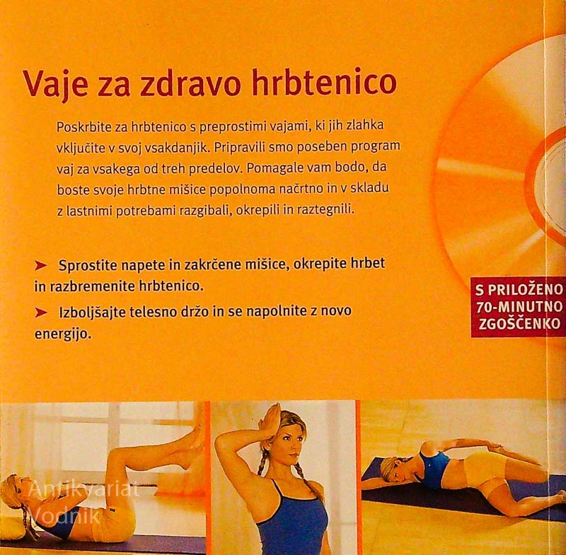 VAJE ZA ZDRAVO HRBTENICO, Achim Schmauderer