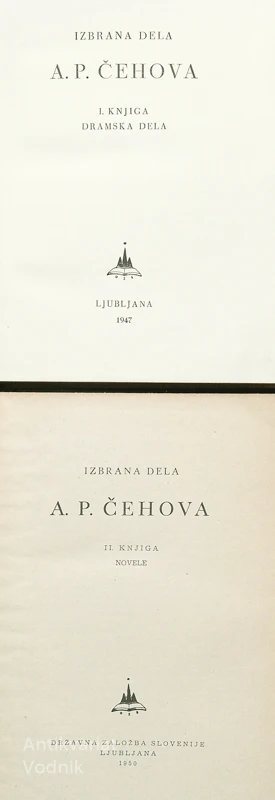 IZBRANA DELA A. P. ČEHOVA (1. – 2. DEL)