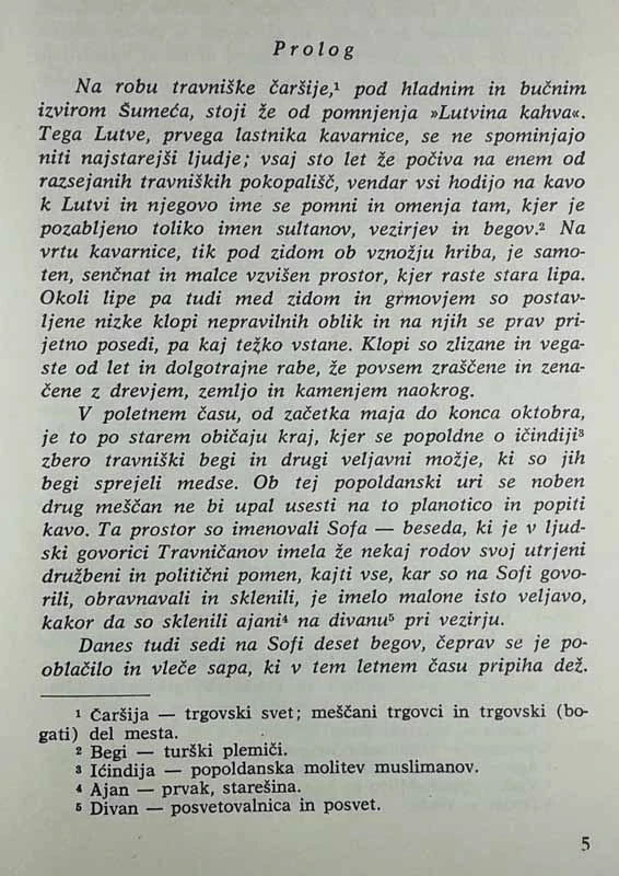 TRAVNIŠKA KRONIKA, Ivo Andrić
