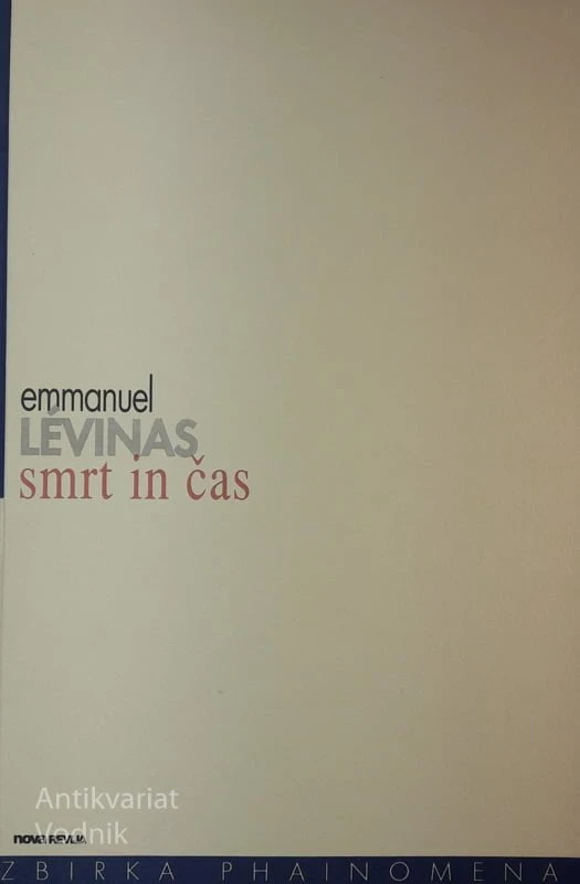 Emanuel Levinas, SMRT IN ČAS