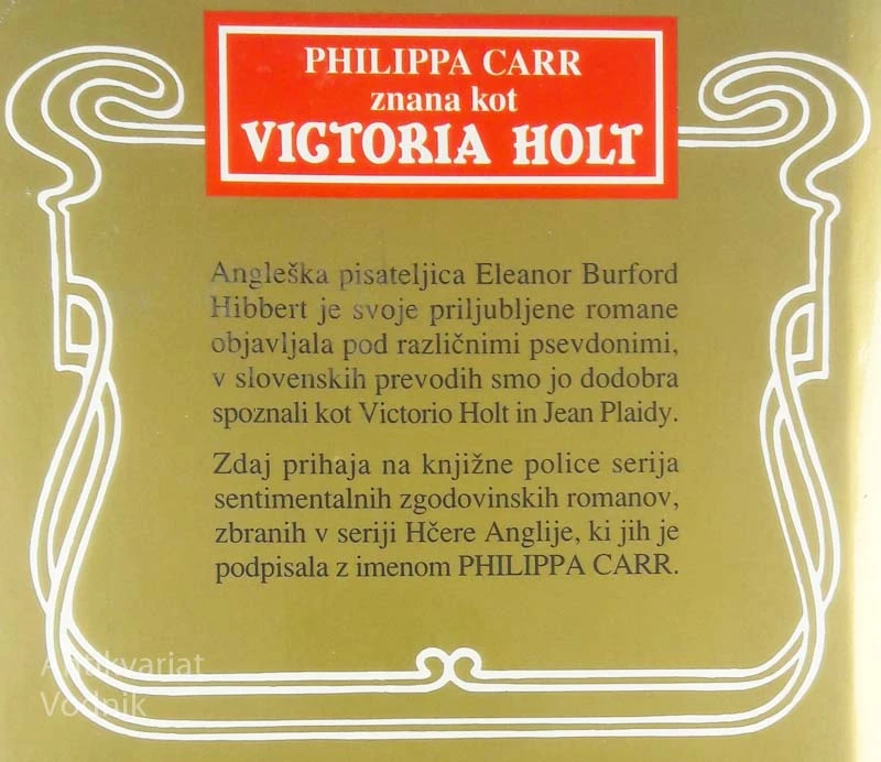 KMALU NA SVIDENJE, Philippa Carr (Victoria Holt)