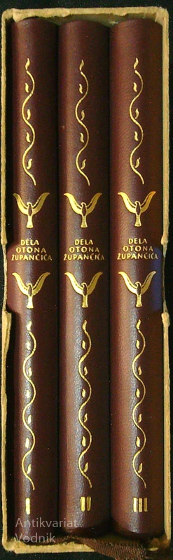 DELA OTONA ŽUPANČIČA, I. – III. del, uredil Josip Vidmar