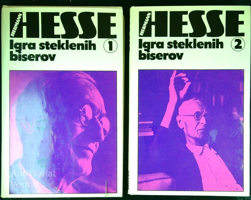 IGRA STEKLENIH BISEROV, Hermann Hesse