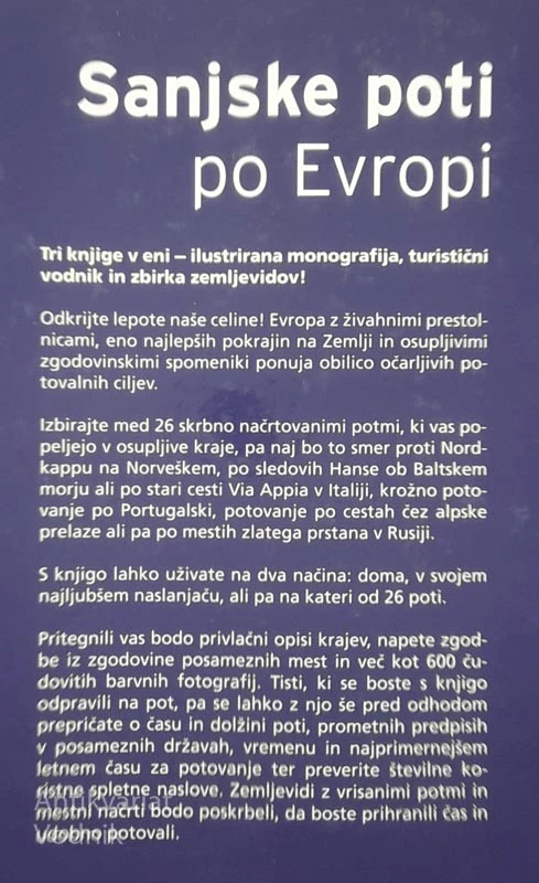 SANJSKE POTI PO EVROPI, Igor Antič