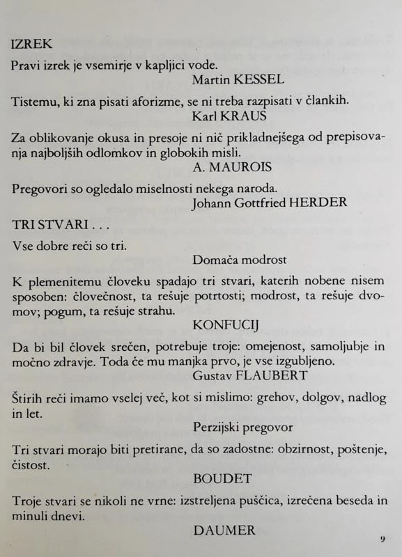 ZLATA PRAVILA ŽIVLJENJA: zbirka izrekov, Darja Lenardič