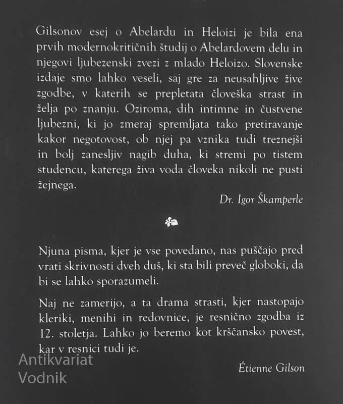HELOIZA IN ABELARD, Etienne Gilson
