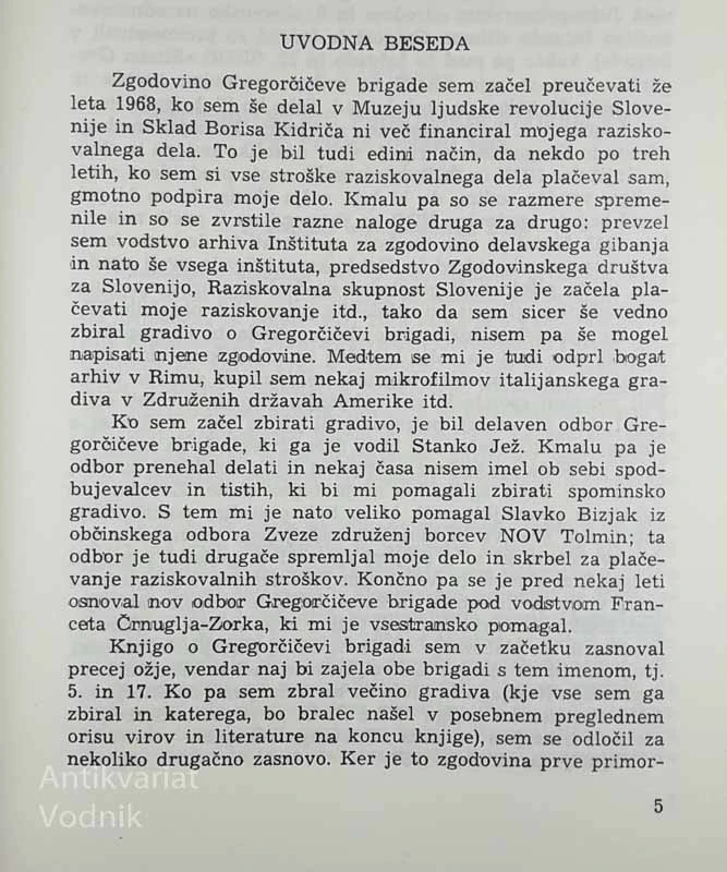 PRIMORSKA PRED VSELJUDSKO VSTAJO 1943, dr. Tone Ferenc