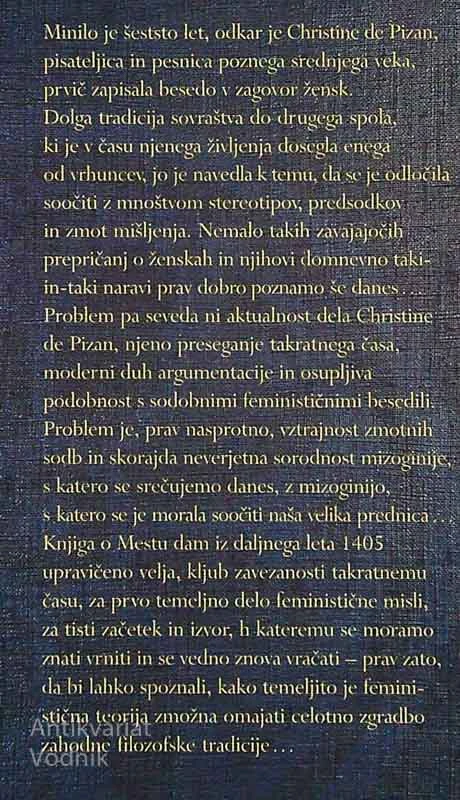 KNJIGA O MESTU DAM, Christine de Pizan