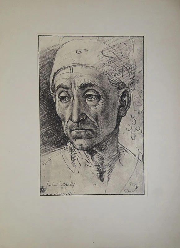 Grafika Signorelli, BILDNIS DANTES 1480