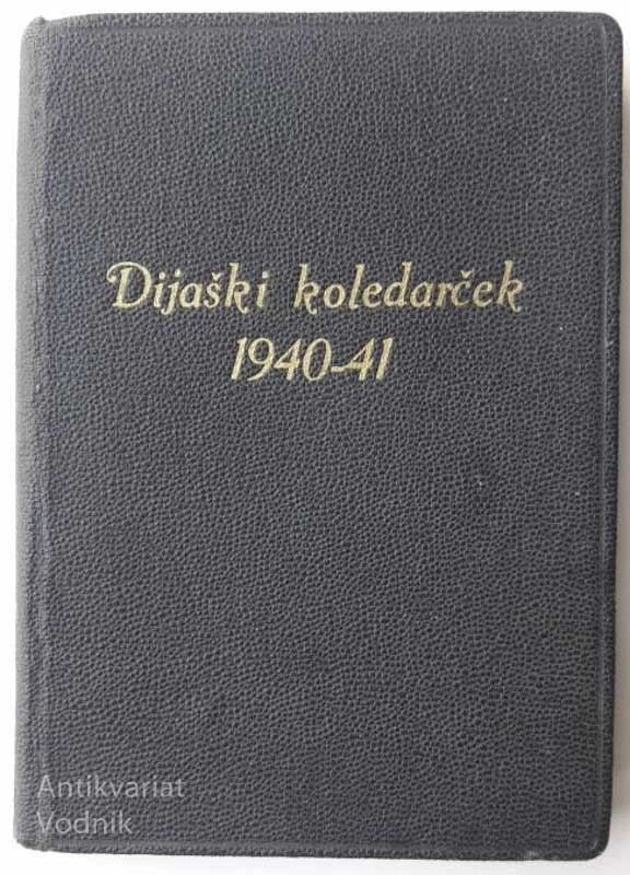 DIJAŠKI KONGREGACIJSKI KOLEDARČEK 1940 – 1941