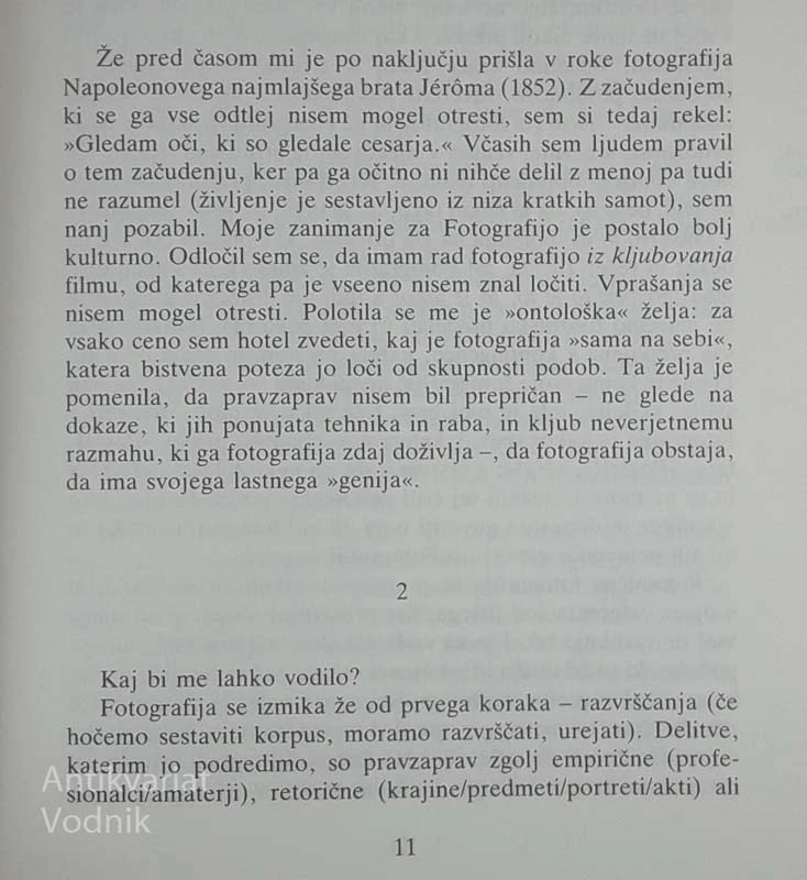 CAMERA LUCIDA; ZAPISKI O FOTOGRAFIJI, Roland Barthes