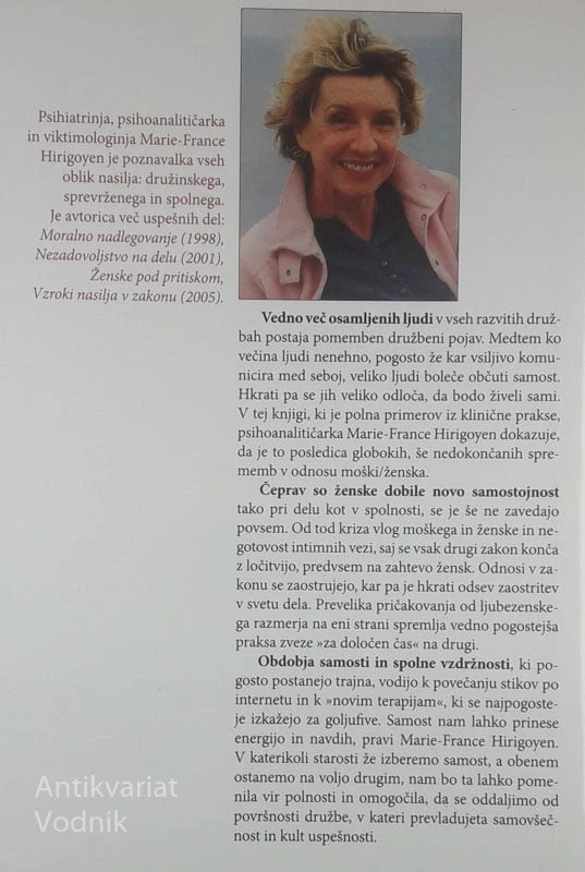 NOVE SAMOSTI, Marie-France Hirigoyen