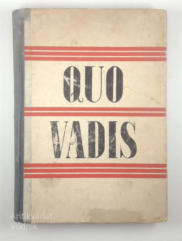 QUO VADIS – ROMAN V SLIKAH, risal Jože Beranek, besedilo po H. Sienkiewiczu