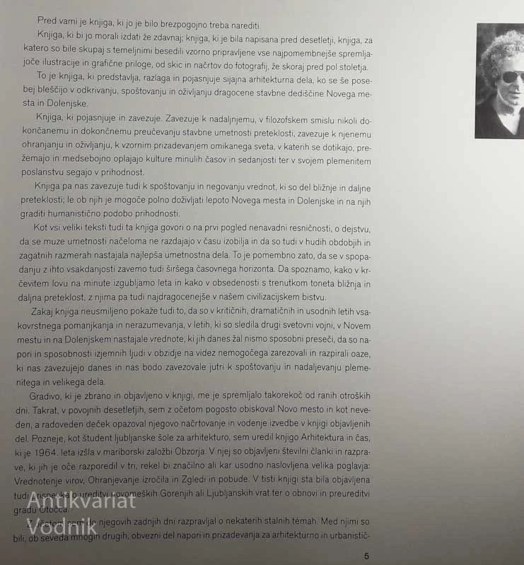 ARHITEKTURA ZA VSE ČASE, Marjan Mušič