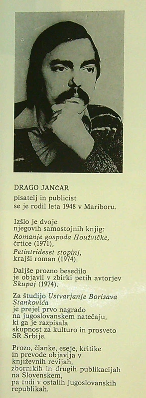 GALJOT, Drago Jančar