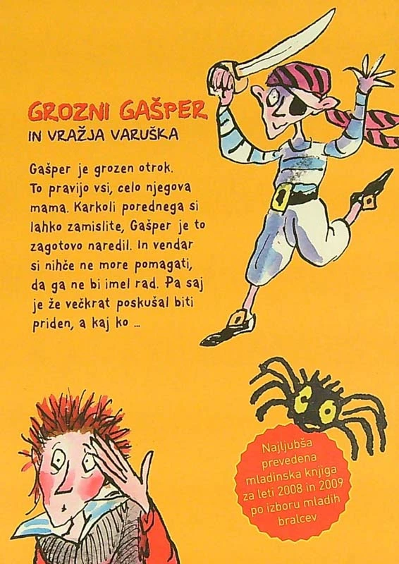 GROZNI GAŠPER IN VRAŽJA VARUŠKA, Francesca Simon