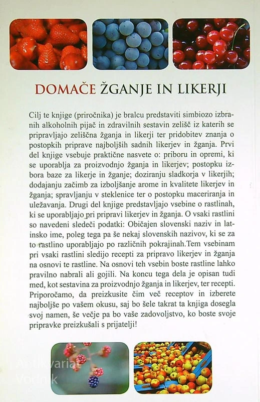 DOMAČE ŽGANJE IN LIKERJI, Emil Keršek in Dušan Savković