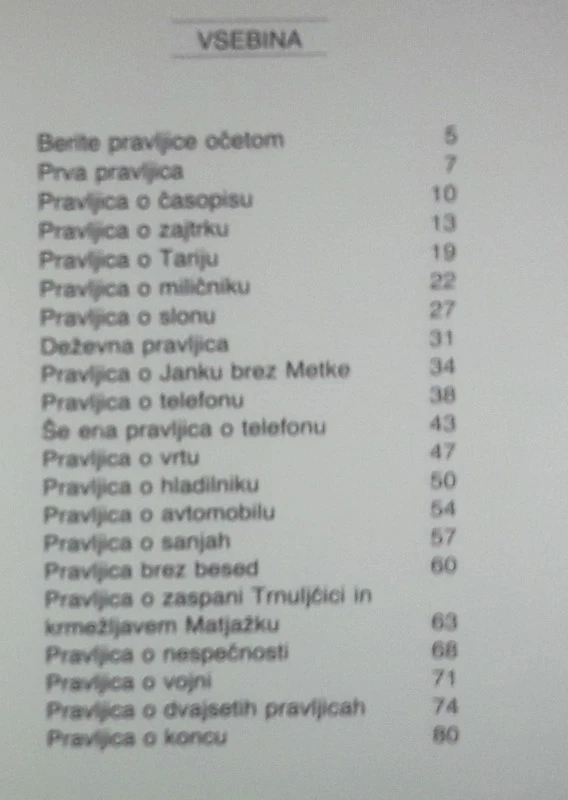 PRAVLJICE ZA OČETA, Žarko Petan