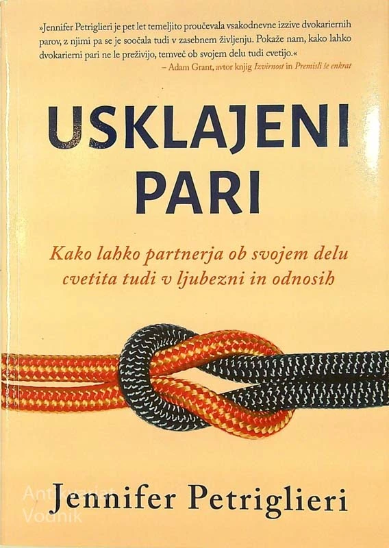 USKLAJENI PARI, Jennifer Petriglieri