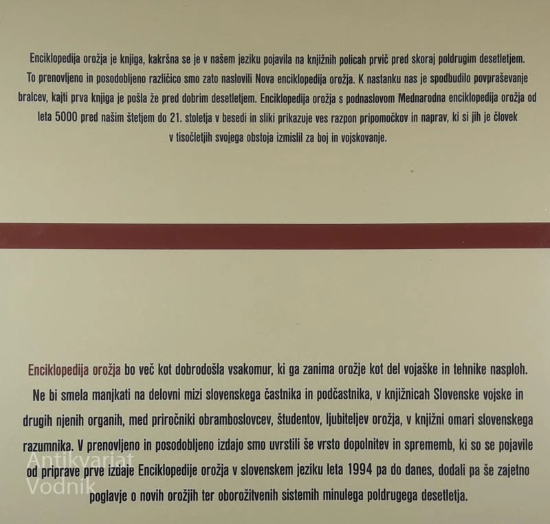 OROŽJE SKOZI TISOČLETJA