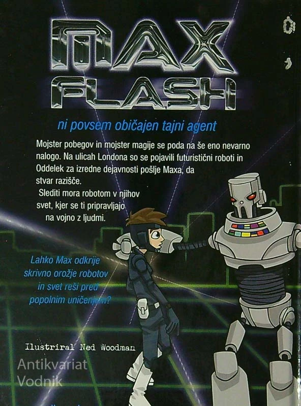 MAX FLASH: MISIJA 6; KRATEK STIK, Jonny Zucker