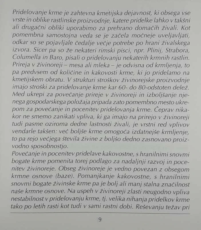 TRAVINJE IN TRATE; GOSPODARJENJE IN RABA, Jože Korošec