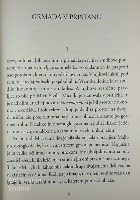 GRMADA V PRISTANU, Boris Pahor