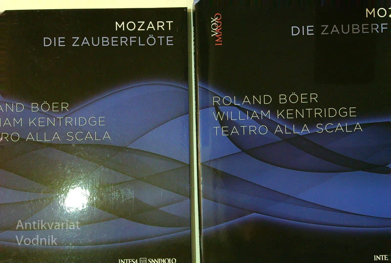 MOZART DIE ZAUBERFLOTE, več avtorjev