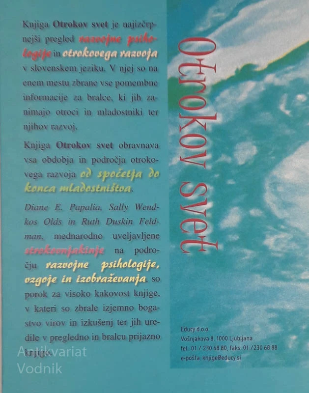 OTROKOV SVET Otrokov razvoj od spočetja do konca mladostništva