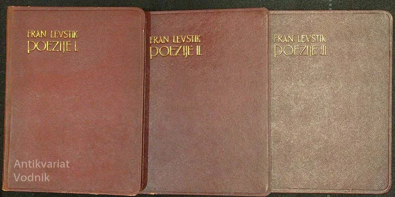 FRAN LEVSTIK; POEZIJE (I – III)
