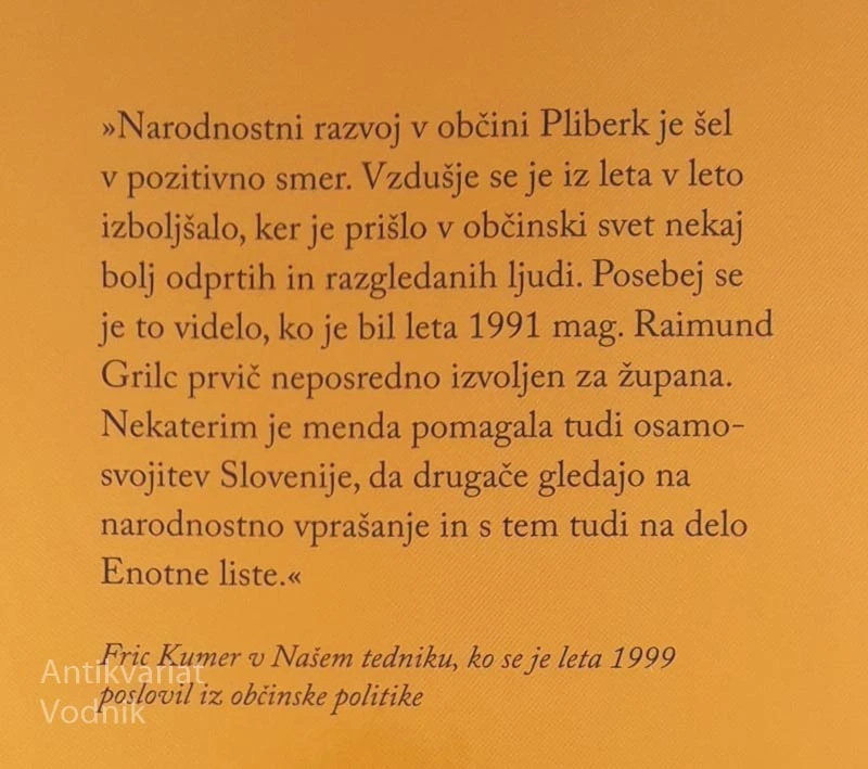 V SAMOSTOJNOSTI JE MOČ, uredil Janko Kulmesch