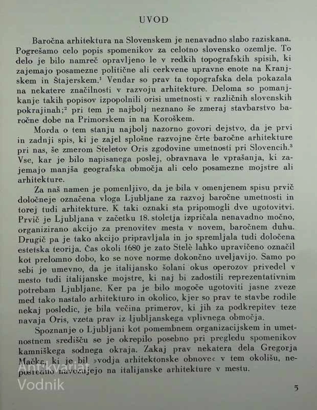 LJUBLJANSKA BAROČNA ARHITEKTURA, Nace Šumi