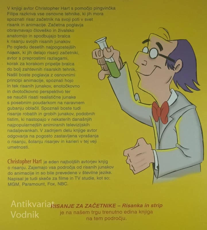 RISANJE ZA ZAČETNIKE; RISANKA IN STRIP, Christopher Hart