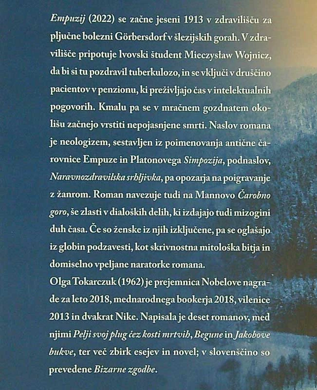 EMPUZIJ, Olga Tokarczuk