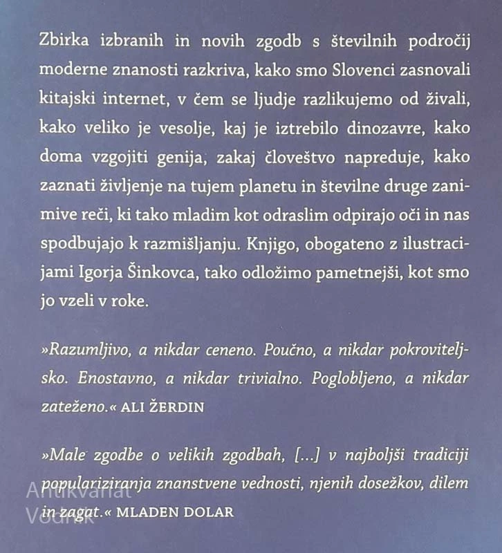OD GENOV DO ZVEZD, Sašo Dolenc