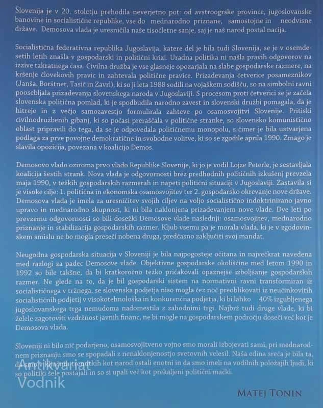 PRVA VLADA REPUBLIKE SLOVENIJE, Matej Tonin