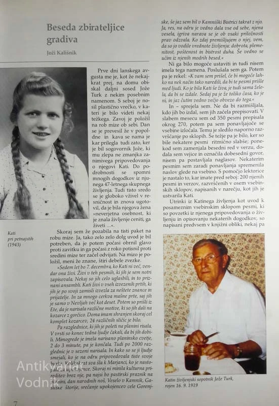 KATI TURK – PASTIRICA IN LJUDSKA UMETNICA