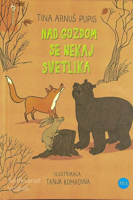 NAD GOZDOM SE NEKAJ SVETLIKA, Tina Arnuš Pupis (ilustrirala Tanja Komadina)