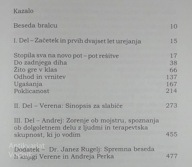 POLETJE JE DALO NA GLAVO KLOBUK, Verena in Andrej Perko
