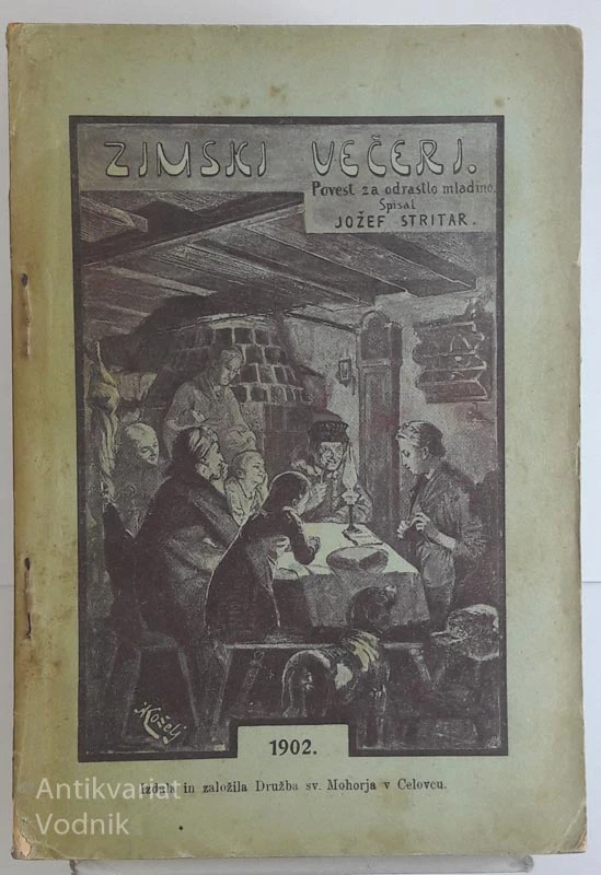 ZIMSKI VEČERI, Jožef Stritar, povest za odraslo mladino
