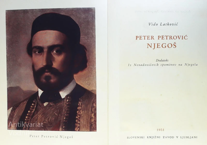 PETER PETROVIČ NJEGOŠ, Vido Latković