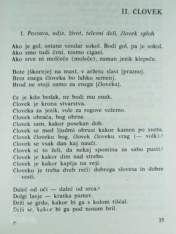 PREGOVORI IN REKI NA SLOVENSKEM, Etbin Bojc
