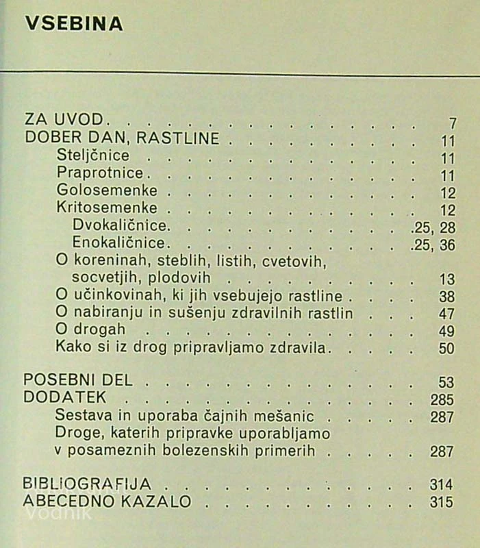 SLOVENSKE ZDRAVILNE RASTLINE, dr. Pavle Bohinc