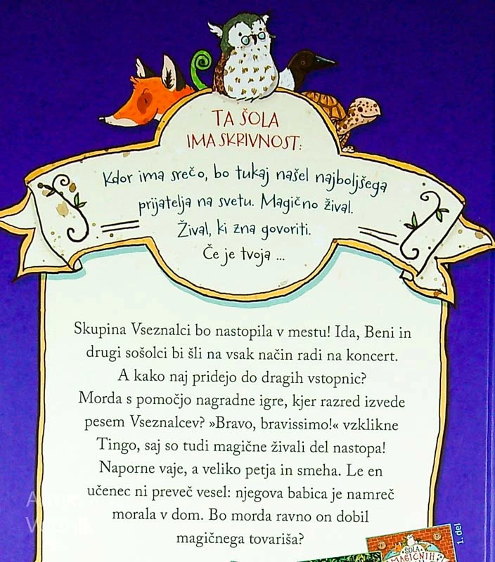 ŠOLA MAGIČNIH ŽIVALI; BRAVO, BRAVISSIMO!, Margit Auer (13. knjiga)