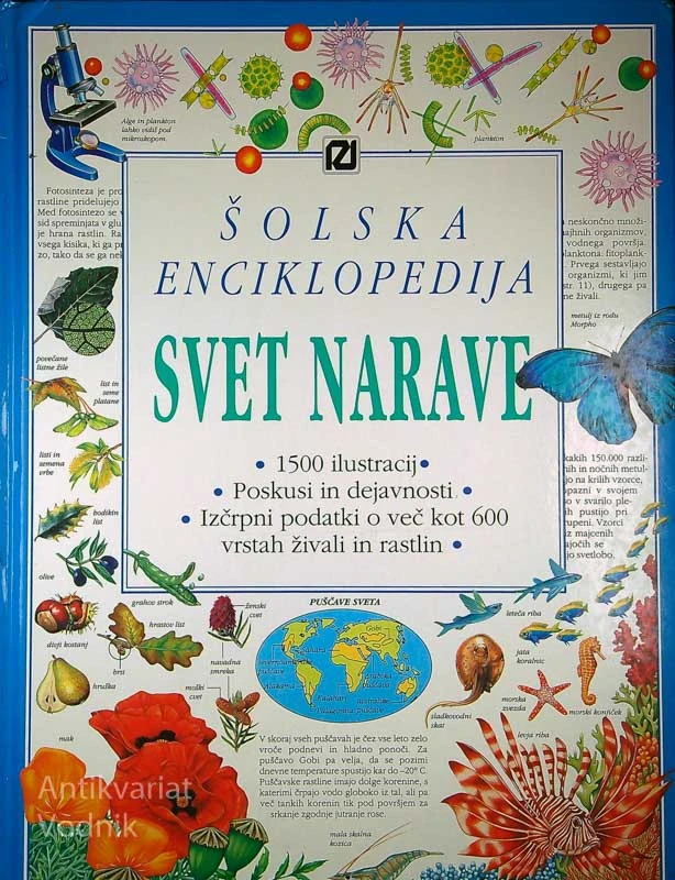 ŠOLSKA ENCIKLOPEDIJA; SVET NARAVE