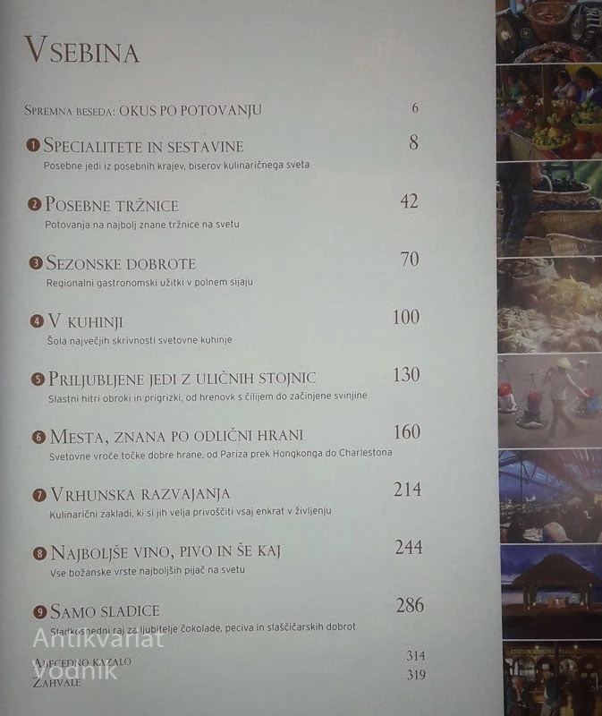 SANJSKA KULINARIČNA POTOVANJA; 500 IZJEMNIH DOŽIVETIJ PO SVETU