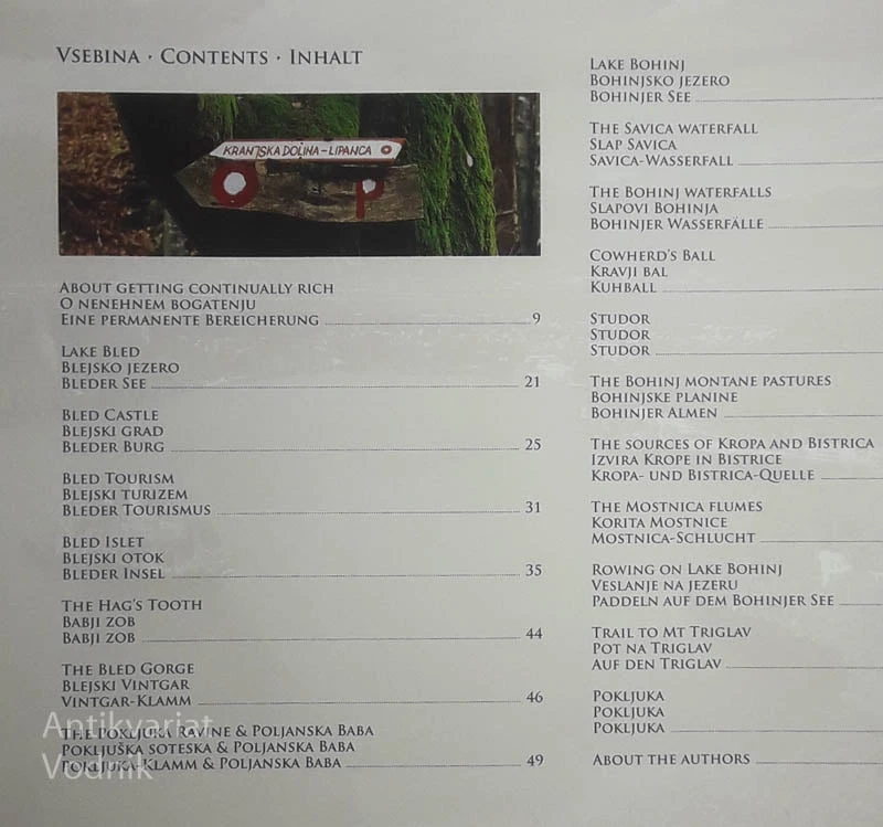 THE VERY BEST OF BLED & BOHINJ, Bogdan Kladnik in Irena Cerar
